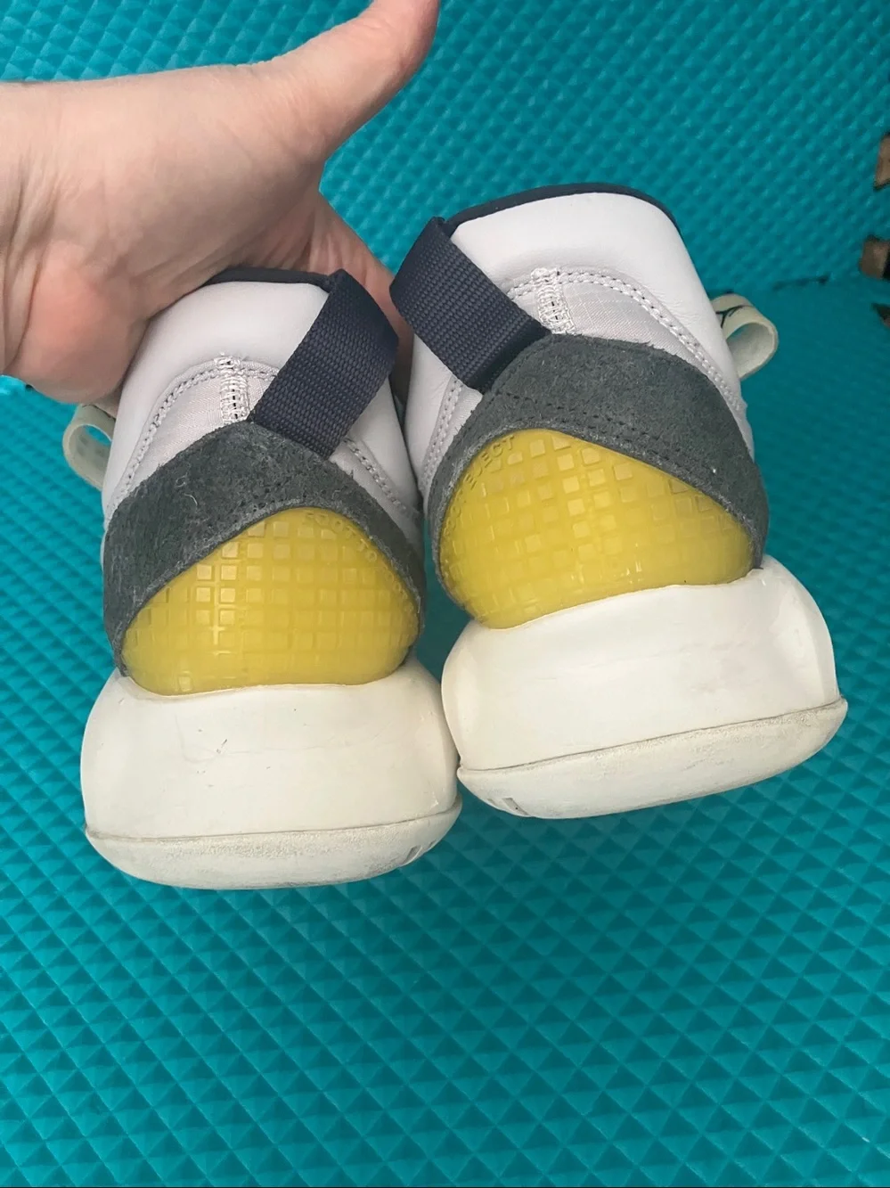 NIKE Air Jordan MA2 Vast Grey-Yellow Men's Shoes | 9.5